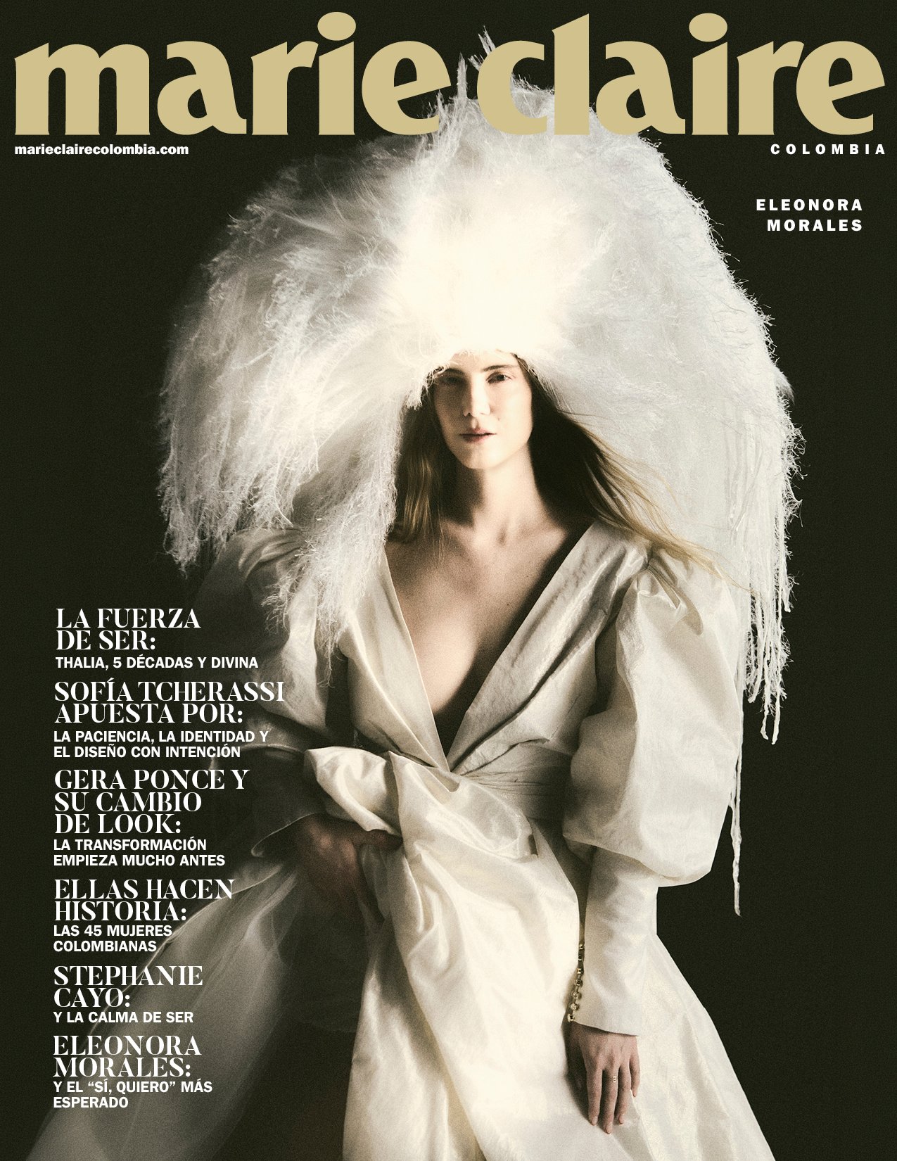 Portada de Marie Claire Colombia con Eleonora Morales — edici&oacute;n Julio-Agosto 2026